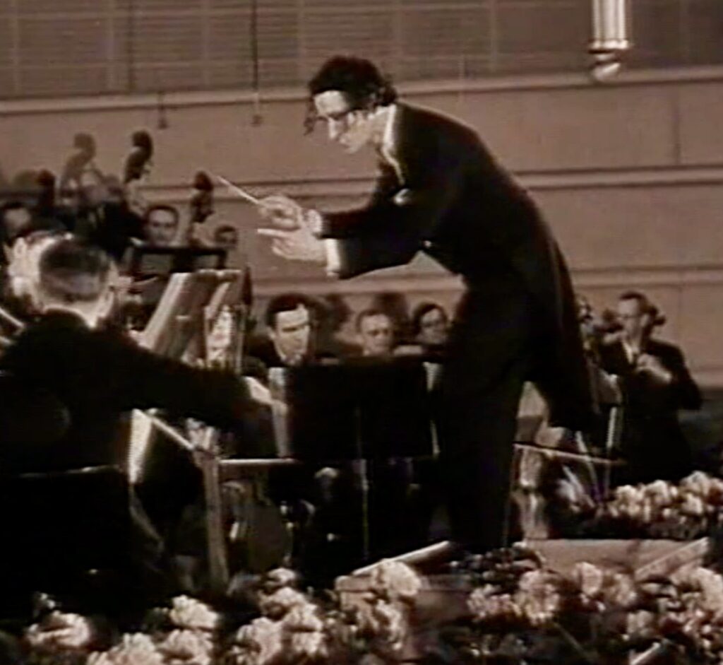 Sergiu Celibidache, Chefdirigent des RSB dirigiert das RSB